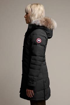 Chamarras Canada Goose Mujer Mexico - Lorette Abrigos Negros UK4973528